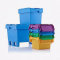 Plastic containers and boxes