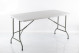 Folding Table 152 x 76 cm (white) Folding furniture