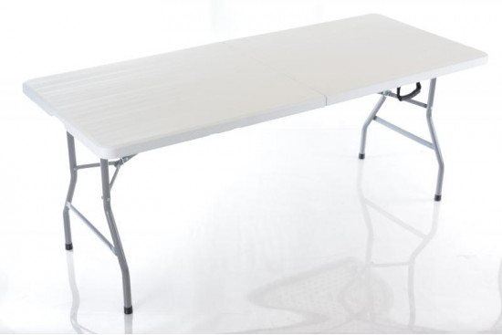 Folding Table 183 x 76 cm (white) Folding furniture