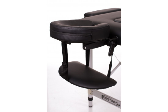 Portable Massage Table ALU 2 (L) Black Massage Tables