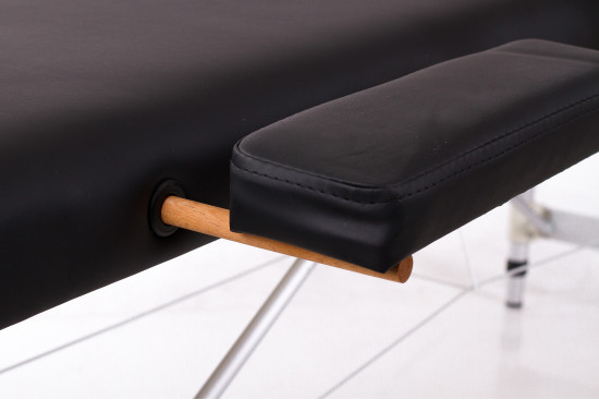 Portable Massage Table ALU 2 (S) Black Massage Tables