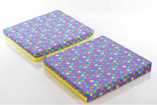 Safety mat 66x120 cm with stars Soft modules and mats