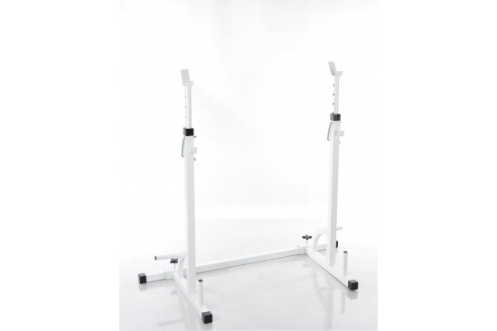 Gym bench with bar support